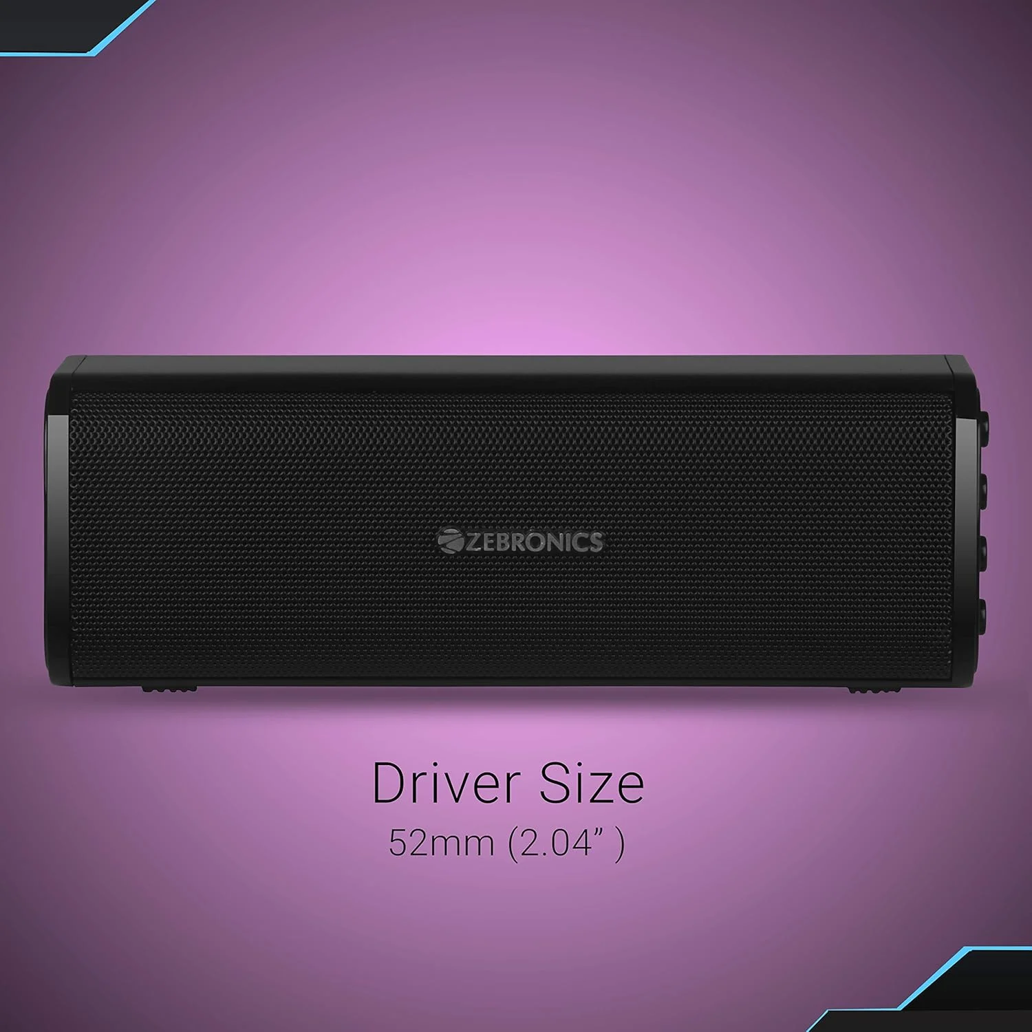 اسپیکر بلوتوثی قابل حمل 10 واتی زیبرونیکس مدل ZEB-VITA با پشتیبانی از USB، کارت SD، AUX، FM، TWS و قابلیت تماس اسپیکر بلوتوثی قابل حمل 10 واتی زیبرونیکس مدل ZEB-VITA با پشتیبانی از USB، کارت SD، AUX، FM، TWS و قابلیت تماس
