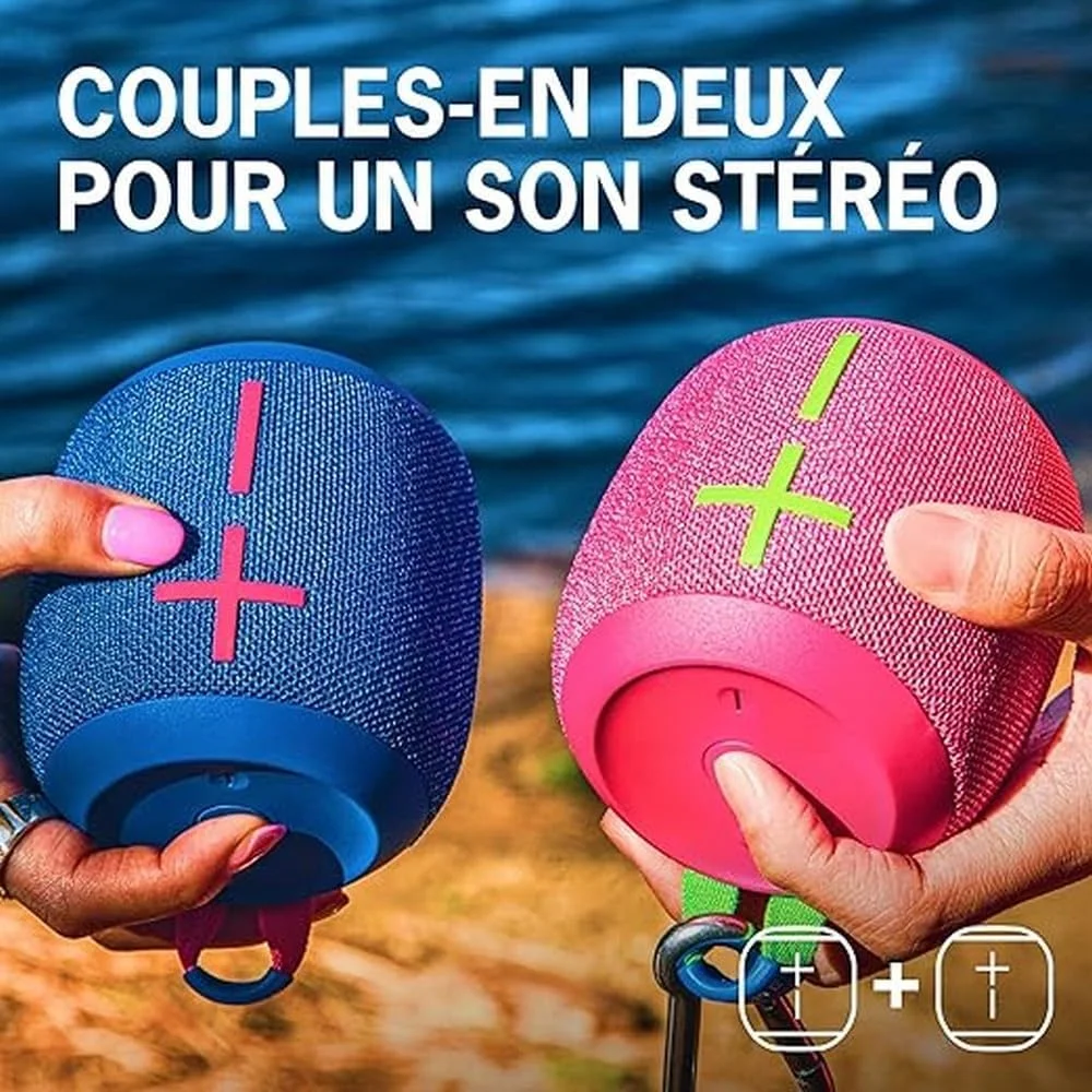 اسپیکر بلوتوثی بیسیم قابل حمل کوچک Ultimate Ears WONDERBOOM 3، صدای 360 درجه با بیس قوی برای فضای باز، ضد آب، ضد گرد و غبار IP67، شناور، برد 40 متری - خاکستری اسپیکر بلوتوثی بیسیم قابل حمل کوچک Ultimate Ears WONDERBOOM 3، صدای 360 درجه با بیس قوی برای فضای باز، ضد آب، ضد گرد و غبار IP67، شناور، برد 40 متری - خاکستری