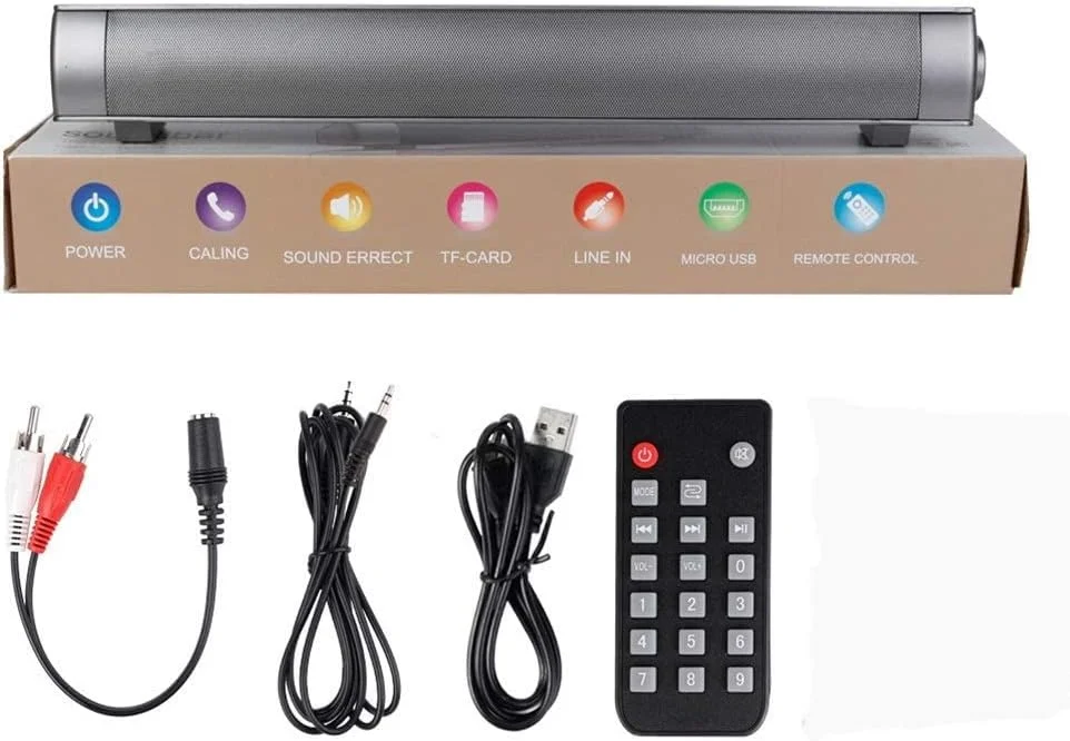 اسپیکر بلوتوثی TTGLRT مدل Music Woofer، ستون صوتی بیسیم، پشتیبانی از کارت TF، خروجی AUX سیمی، قابل حمل برای فضای باز اسپیکر بلوتوثی TTGLRT مدل Music Woofer، ستون صوتی بیسیم، پشتیبانی از کارت TF، خروجی AUX سیمی، قابل حمل برای فضای باز