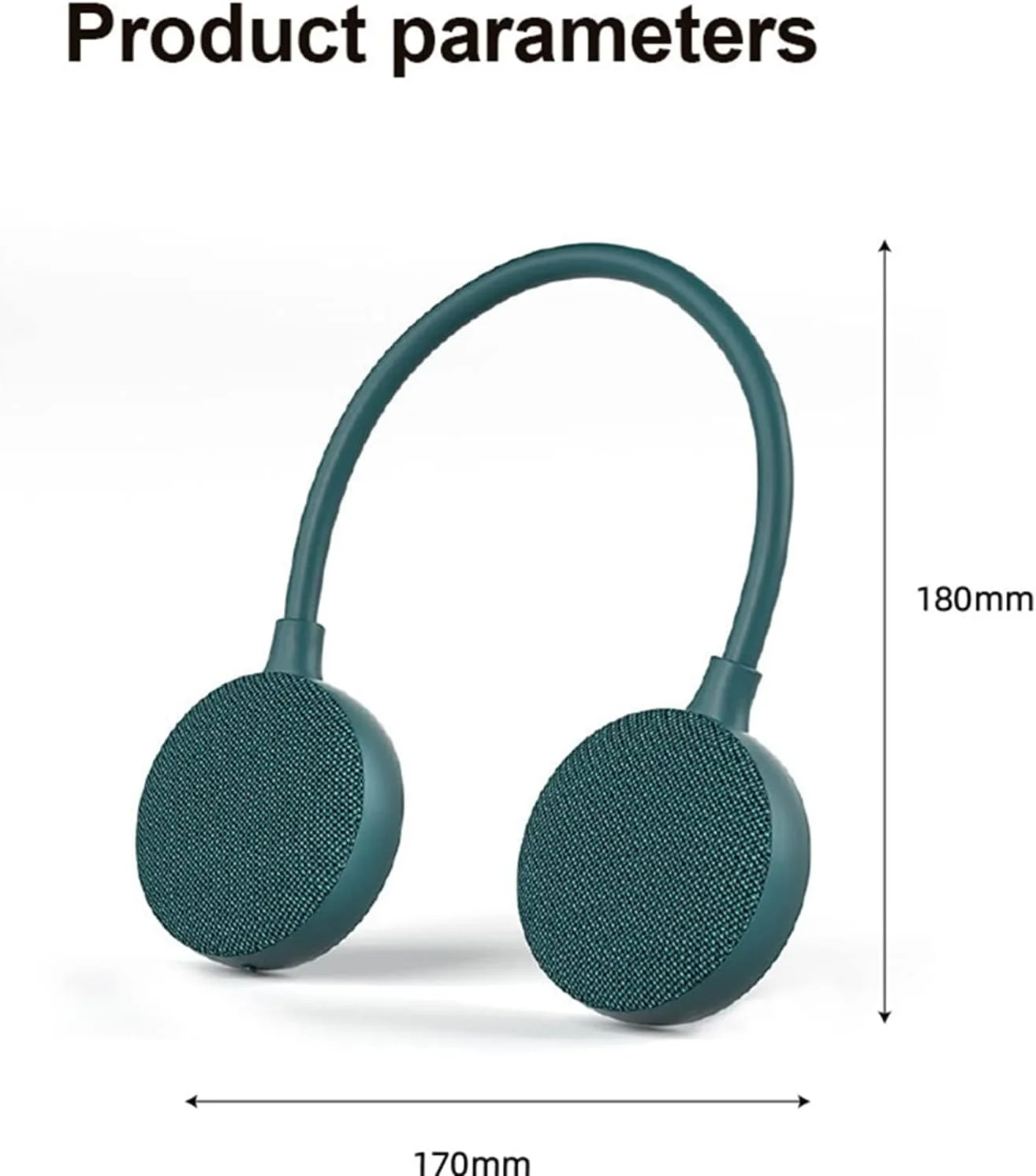 اسپیکر بلوتوث گردنی TERRIFI، بلوتوث 5.0، IPX 4، اسپیکر بیسیم قابل حمل و پوشیدنی دور گردن، هندزفری، صدای استریو فراگیر سه بعدی واقعی، برای فضای باز، بازی، دوچرخه سواری، پیاده روی (سبز) اسپیکر بلوتوث گردنی TERRIFI، بلوتوث 5.0، IPX 4، اسپیکر بیسیم قابل حمل و پوشیدنی دور گردن، هندزفری، صدای استریو فراگیر سه بعدی واقعی، برای فضای باز، بازی، دوچرخه سواری، پیاده روی (سبز)