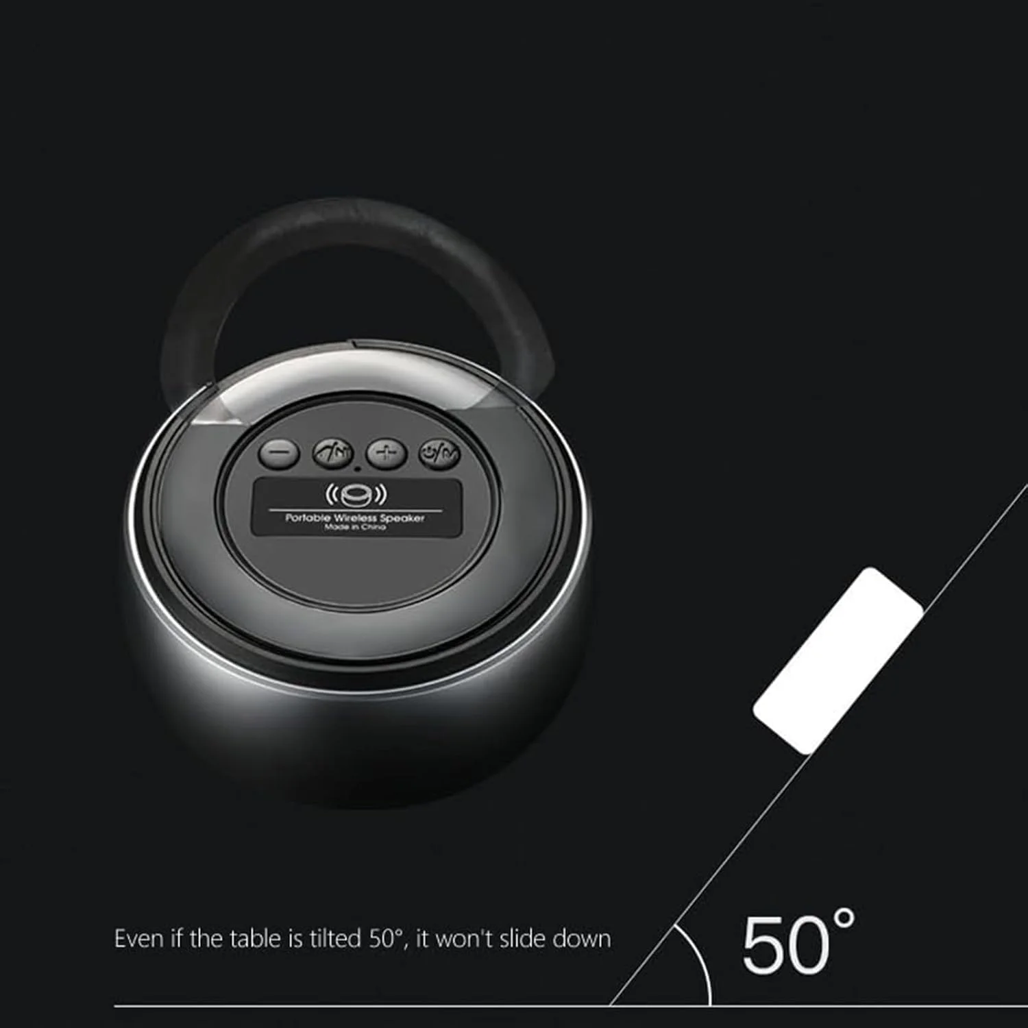 اسپیکر بلوتوثی بی سیم کوچک و قابل حمل TERRIFI با صدای HD، سوپر باس، میکروفون داخلی، سازگار با PC/تبلت، پاسخگویی به تماس ها، هدیه ای برای فعالیت های خانگی و فضای باز اسپیکر بلوتوثی بی سیم کوچک و قابل حمل TERRIFI با صدای HD، سوپر باس، میکروفون داخلی، سازگار با PC/تبلت، پاسخگویی به تماس ها، هدیه ای برای فعالیت های خانگی و فضای باز