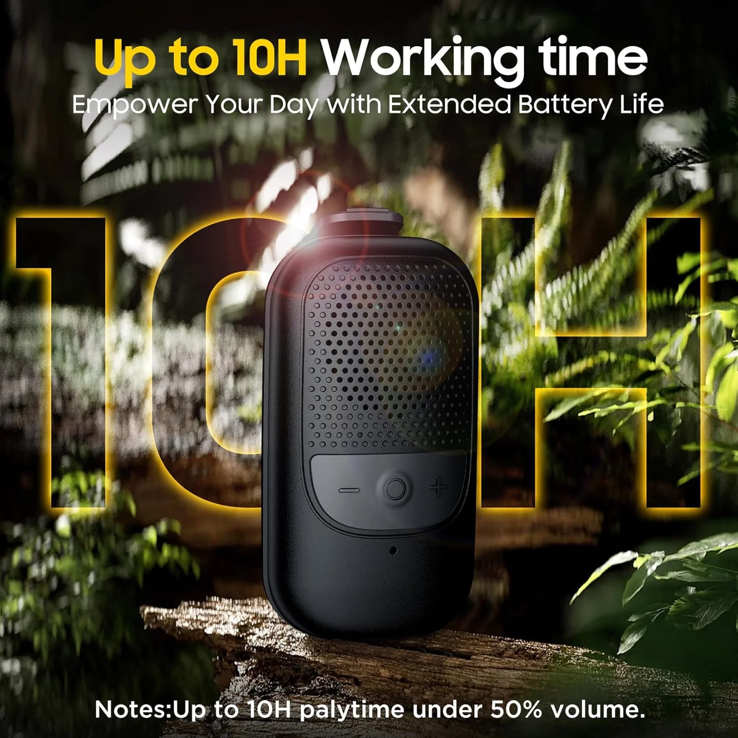 اسپیکر بلوتوثی پوشیدنی Temdan، اسپیکر گیره ای قابل حمل با میکروفون داخلی برای موسیقی و تماس های هندزفری، عمر باتری تا 10 ساعت، اسپیکر کوچک ضد آب مناسب کار، پیاده روی و دویدن - مشکی اسپیکر بلوتوثی پوشیدنی Temdan، اسپیکر گیره ای قابل حمل با میکروفون داخلی برای موسیقی و تماس های هندزفری، عمر باتری تا 10 ساعت، اسپیکر کوچک ضد آب مناسب کار، پیاده روی و دویدن - مشکی