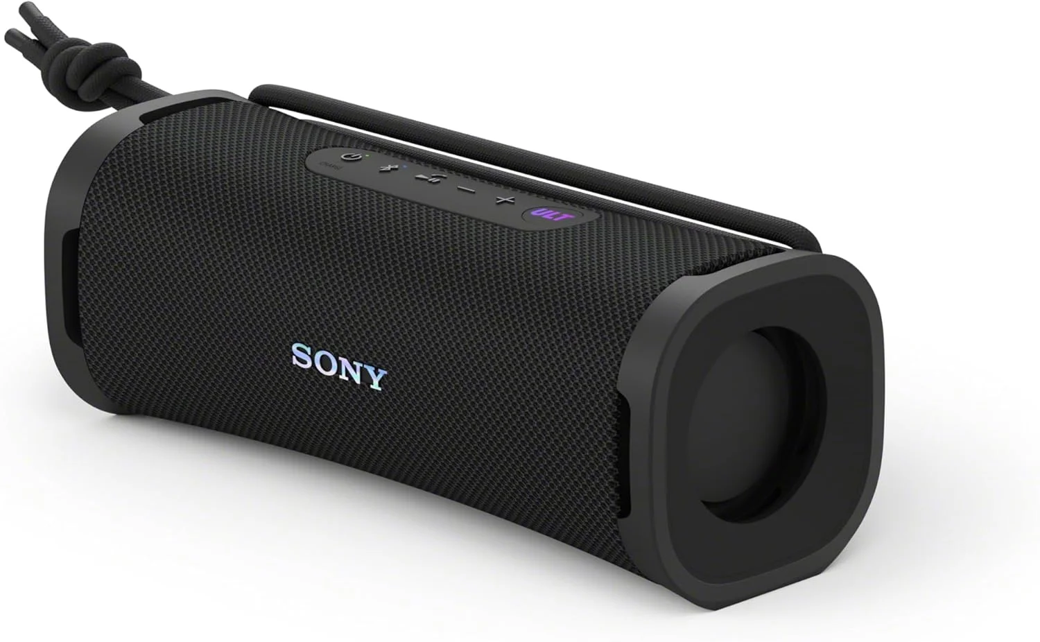 Sony ULT Field 1 Wireless Ultra Portable Bluetooth Compact Speaker, IP67 Waterproof, Dustproof and Rustproof with Enhanced Bass, 12 Hour Battery and Detachable Strap, Black, UAE Model, 2024