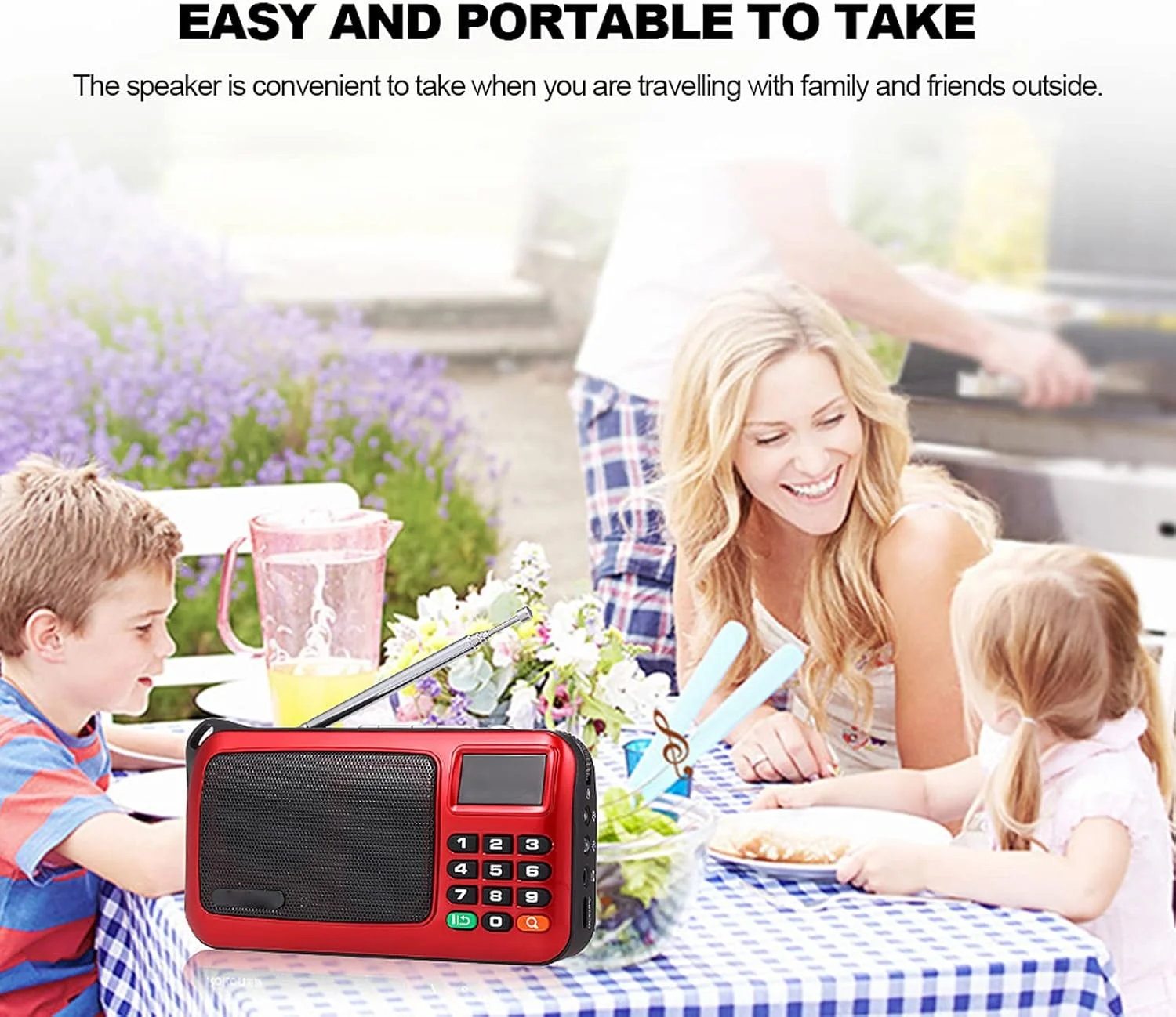 رادیو دیجیتال FM قابل حمل SHUAIGUO W405 با کابل USB، اسپیکر کامپیوتر HiFi استریو با چراغ قوه و صفحه نمایش LED و پشتیبانی از پخش موسیقی TF