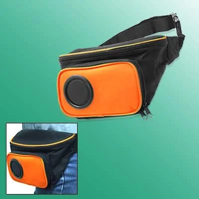 کیف کمری قابل حمل Ruilogod با بلندگوی استریو برای MP3 MP4