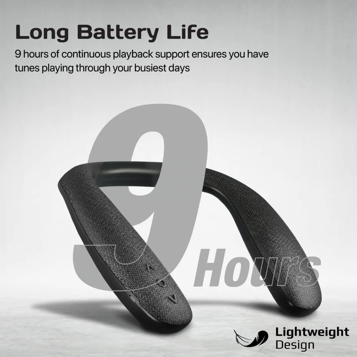 اسپیکر بلوتوث گردنی پرومیت مدل Hook، اسپیکر بی سیم پوشیدنی 6 واتی HD با صدای 360 درجه، 9 ساعت پخش مداوم، طراحی سبک و قابل حمل و پشتیبانی از تماس هندزفری برای آیفون 14، گلکسی S25 و هوک اسپیکر بلوتوث گردنی پرومیت مدل Hook، اسپیکر بی سیم پوشیدنی 6 واتی HD با صدای 360 درجه، 9 ساعت پخش مداوم، طراحی سبک و قابل حمل و پشتیبانی از تماس هندزفری برای آیفون 14، گلکسی S25 و هوک