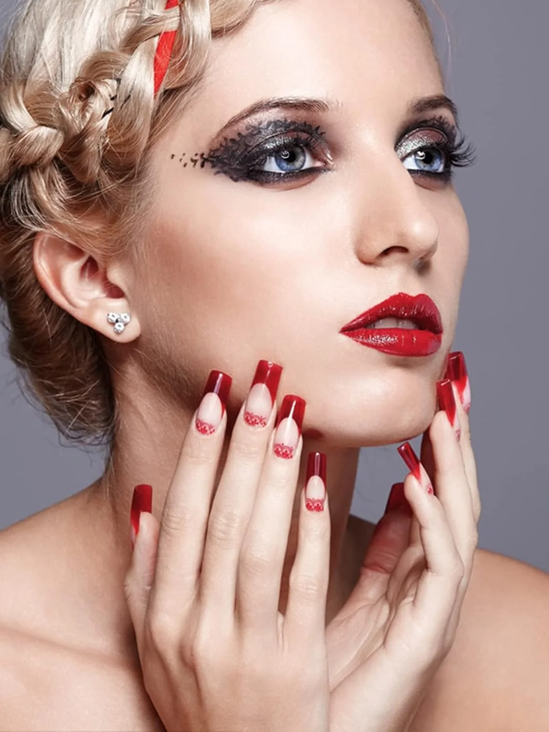 قالب ناخن دوگانه شفاف Kalolary، ۱۲۰ عددی، سیستم ژل UV، قالب ناخن اکریلیک، پوشش کامل، نوک ناخن مصنوعی، ابزار مانیکور طراحی ناخن