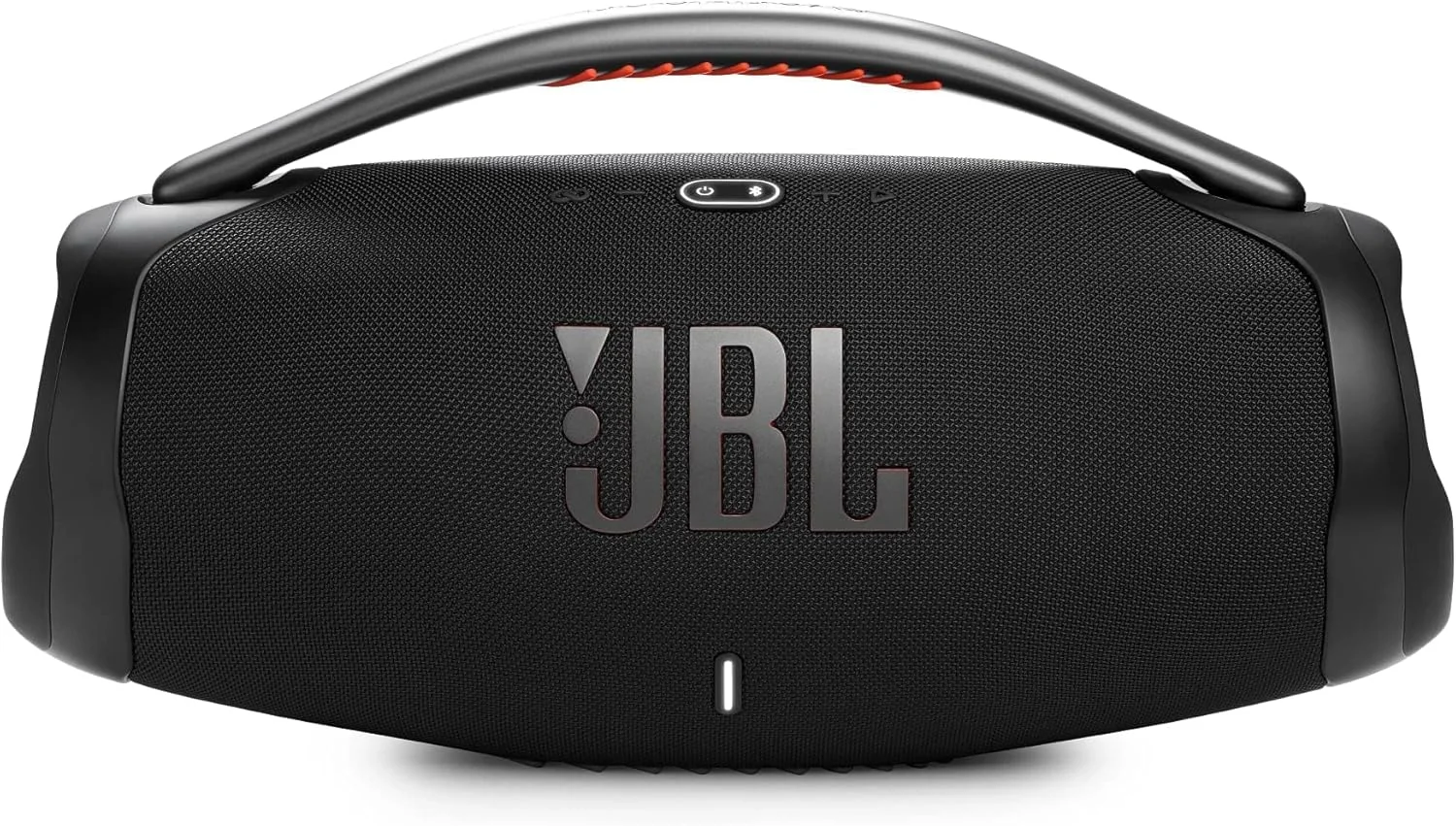 اسپیکر قابل حمل JBL Boombox 3، صدای حرفه ای امضای عظیم، بیس هیولایی، باتری 24 ساعته، ضد گرد و غبار و ضد آب IP67، دارای Partyboost، دسته گریپ، پخش بلوتوث - مشکی، JBLBOOMBOX3BLKUK اسپیکر قابل حمل JBL Boombox 3، صدای حرفه ای امضای عظیم، بیس هیولایی، باتری 24 ساعته، ضد گرد و غبار و ضد آب IP67، دارای Partyboost، دسته گریپ، پخش بلوتوث - مشکی، JBLBOOMBOX3BLKUK