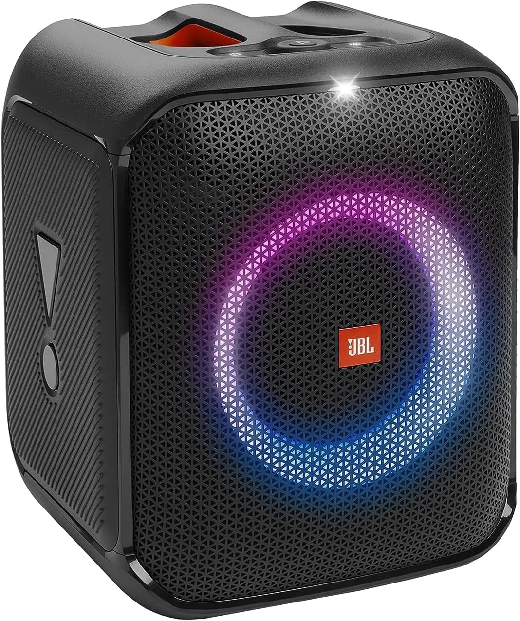 اسپیکر مهمانی قابل حمل JBL Partybox Encore Essential، صدای قدرتمند 100 واتی، نمایش نور پویا داخلی، طراحی ضد پاشش آب IPX، 10 ساعت پخش مداوم، پخش چند منبعی - مشکی، JBLPBENCOREESSEP اسپیکر مهمانی قابل حمل JBL Partybox Encore Essential، صدای قدرتمند 100 واتی، نمایش نور پویا داخلی، طراحی ضد پاشش آب IPX، 10 ساعت پخش مداوم، پخش چند منبعی - مشکی، JBLPBENCOREESSEP