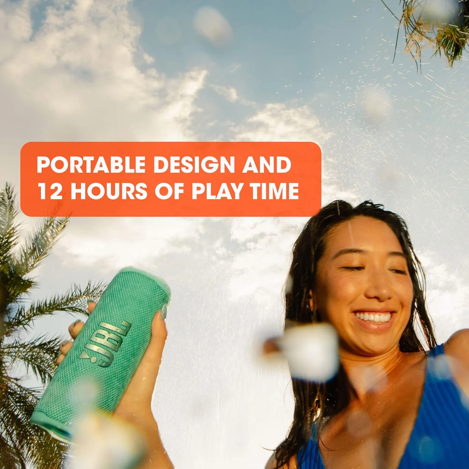 اسپیکر بلوتوثی قابل حمل JBL Flip 6 - صدای قدرتمند و بیس عمیق، ضد آب IPX7، 12 ساعت پخش، JBL PartyBoost برای اتصال چند اسپیکر برای خانه، فضای باز و مسافرت (آبی) اسپیکر بلوتوثی قابل حمل JBL Flip 6 - صدای قدرتمند و بیس عمیق، ضد آب IPX7، 12 ساعت پخش، JBL PartyBoost برای اتصال چند اسپیکر برای خانه، فضای باز و مسافرت (آبی)