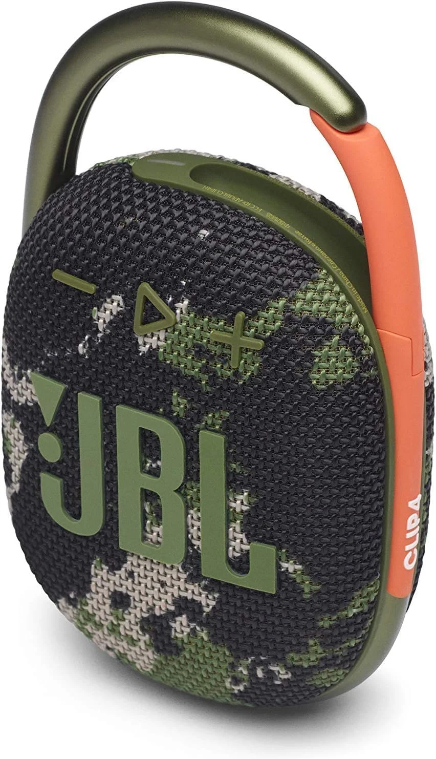 اسپیکر بلوتوثی قابل حمل JBL Clip 4 - ضد آب و ضد گرد و غبار IP67، مینی اسپیکر بلوتوثی برای مسافرت، فضای باز و خانه، (Squad)، به همراه دستمال تمیز کننده اسپیکر بلوتوثی قابل حمل JBL Clip 4 - ضد آب و ضد گرد و غبار IP67، مینی اسپیکر بلوتوثی برای مسافرت، فضای باز و خانه، (Squad)، به همراه دستمال تمیز کننده
