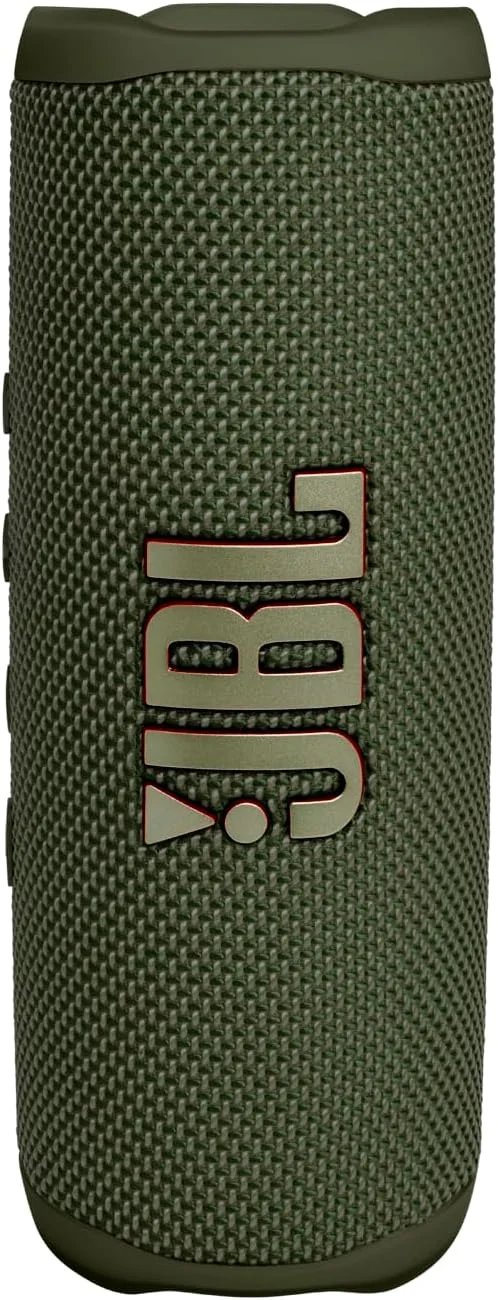 اسپیکر بلوتوثی قابل حمل JBL Flip 6، صدای قدرتمند و بیس عمیق، ضد آب IPX7، 12 ساعت پخش موسیقی، JBL PartyBoost برای اتصال چند اسپیکر برای خانه، فضای باز و مسافرت (سبز)