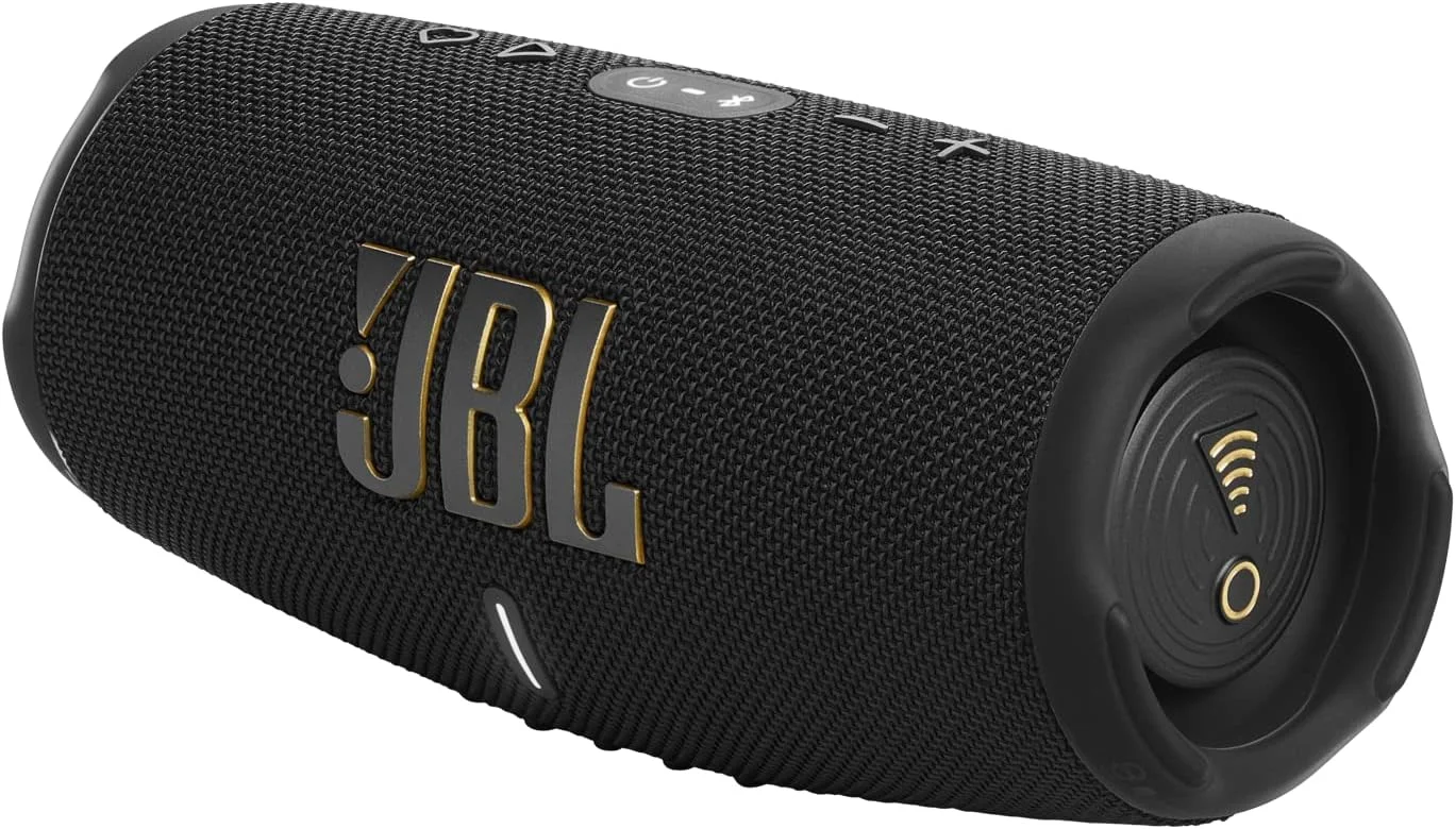 اسپیکر بلوتوثی و وای فای قابل حمل JBL Charge 5، بیس عمیق و قدرتمند، باتری 20 ساعته، ضد آب و ضد گرد و غبار، شارژر داخلی، ویژگی تنظیم خودکار، اکوسیستم پخش جریانی باز - مشکی، JBLCHARGE5WIFIBLK اسپیکر بلوتوثی و وای فای قابل حمل JBL Charge 5، بیس عمیق و قدرتمند، باتری 20 ساعته، ضد آب و ضد گرد و غبار، شارژر داخلی، ویژگی تنظیم خودکار، اکوسیستم پخش جریانی باز - مشکی، JBLCHARGE5WIFIBLK