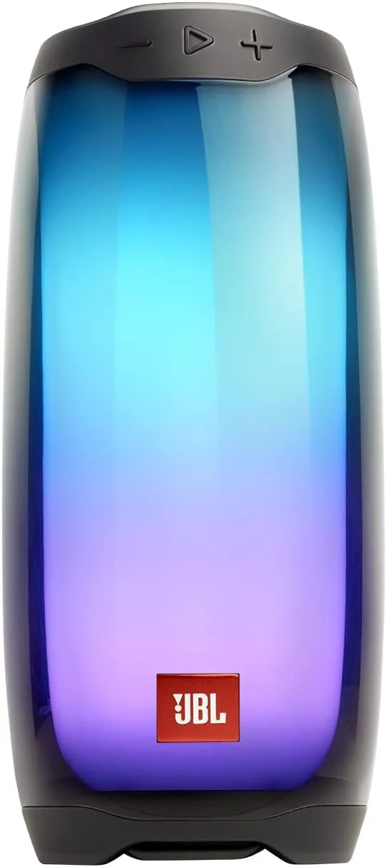 اسپیکر بلوتوثی قابل حمل JBL Pulse 4، نمایش نور LED با وضوح بالا 360 درجه، صدای قدرتمند JBL Signature، باتری 12 ساعته، ضد آب IPX7، برنامه JBL Connect، همگام سازی آسان - مشکی، JBLPULSE4BLK اسپیکر بلوتوثی قابل حمل JBL Pulse 4، نمایش نور LED با وضوح بالا 360 درجه، صدای قدرتمند JBL Signature، باتری 12 ساعته، ضد آب IPX7، برنامه JBL Connect، همگام سازی آسان - مشکی، JBLPULSE4BLK