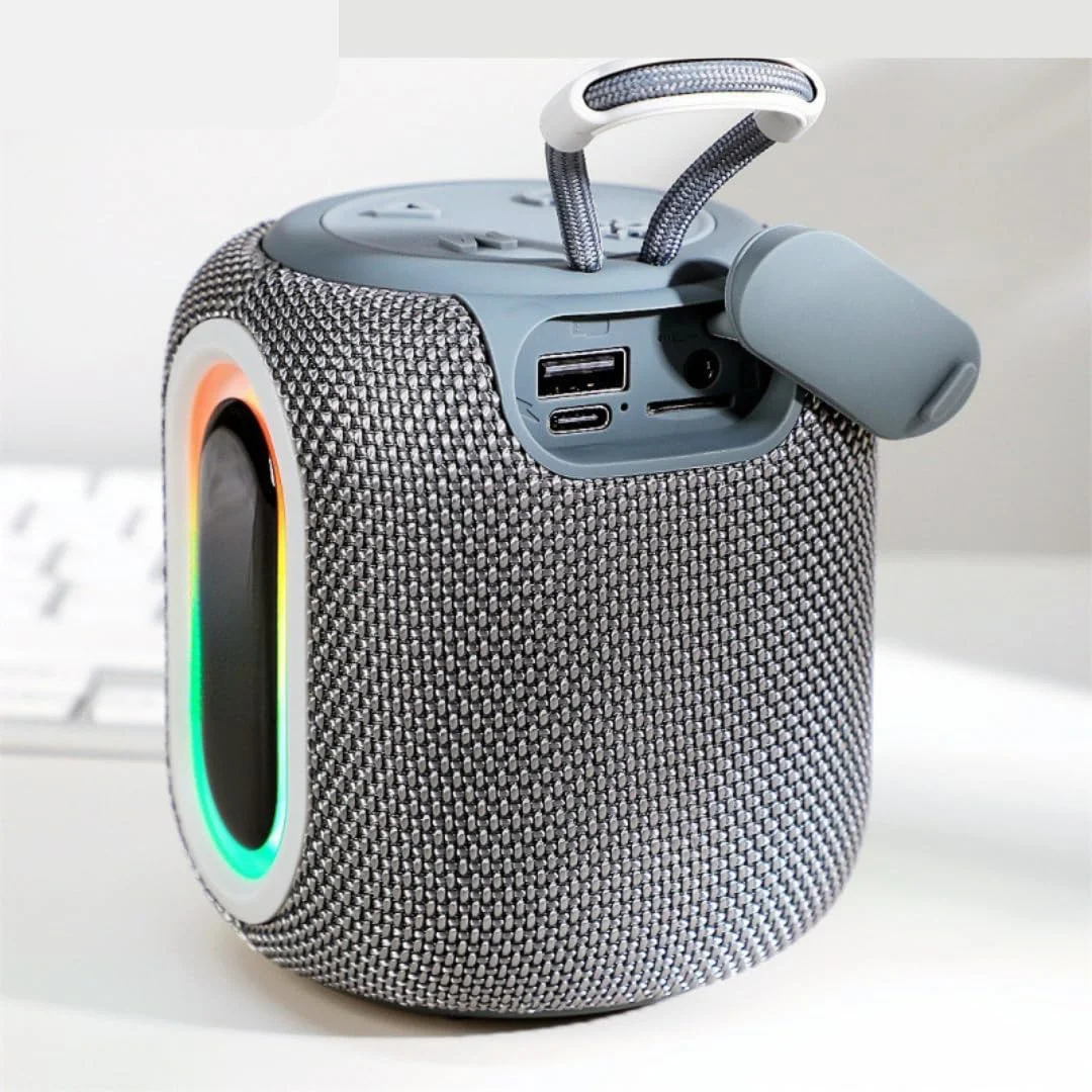 اسپیکر بلوتوثی قابل حمل، 10 وات USB-C، باتری 1200mAh، اسپیکر بلوتوثی قابل حمل ضد آب و ضد گرد و غبار، EQ حرفه ای قابل تنظیم، جفت سازی استریو بی سیم، ایده آل برای خانه، فضای باز، پیاده روی