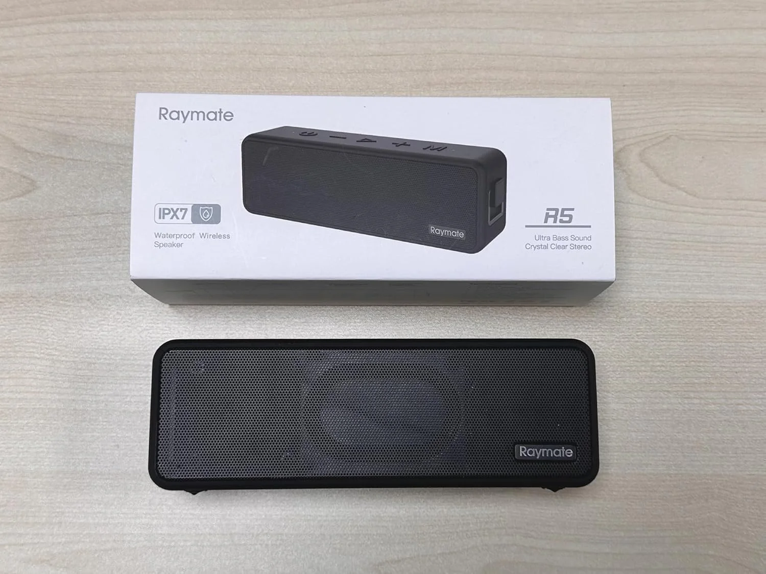 اسپیکر بلوتوثی Raymate، اسپیکر ضد آب 20 واتی IPX7، بلوتوث نسخه 5.0، صدای استریو HiFi، 1000 دقیقه پخش، اسپیکر قابل حمل برای خانه، فضای باز، مهمانی