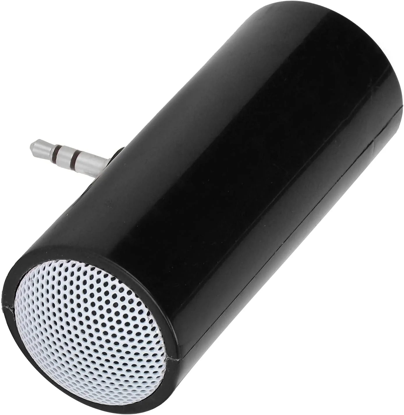 اسپیکر مینی، اسپیکر استریو قابل حمل با پلاگین 3.5 میلی متری برای تلفن های هوشمند، تبلت ها، لپ تاپ ها، MP3 و MP4 (مشکی)