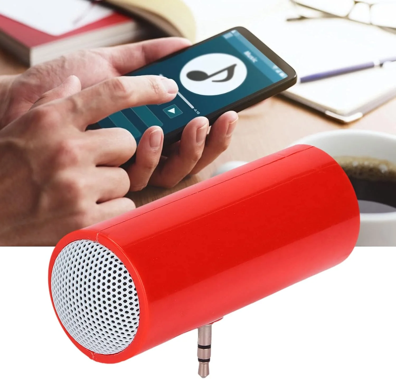 اسپیکر مینی استریو جک 3.5 میلی متری، اسپیکر بی سیم قابل حمل، سازگار با انواع دستگاه های دیجیتال، مناسب برای تلفن های همراه و تبلت ها (قرمز) اسپیکر مینی استریو جک 3.5 میلی متری، اسپیکر بی سیم قابل حمل، سازگار با انواع دستگاه های دیجیتال، مناسب برای تلفن های همراه و تبلت ها (قرمز)