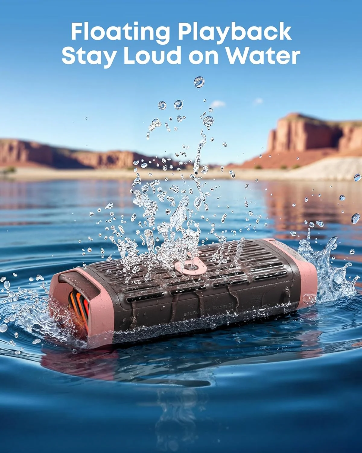 اسپیکر بلوتوثی قابل حمل Soundcore Boom 3i از انکر، مقاوم در برابر شرایط سخت، ضد آب IP68، پخش شناور، مقاوم در برابر آب شور، BassUp 2.0، اسپیکر 50 واتی، بلوتوث 5.3، 16 ساعت پخش، TWS، مناسب قایق سواری/ماهیگیری/کمپینگ - قهوه ای اسپیکر بلوتوثی قابل حمل Soundcore Boom 3i از انکر، مقاوم در برابر شرایط سخت، ضد آب IP68، پخش شناور، مقاوم در برابر آب شور، BassUp 2.0، اسپیکر 50 واتی، بلوتوث 5.3، 16 ساعت پخش، TWS، مناسب قایق سواری/ماهیگیری/کمپینگ - قهوه ای