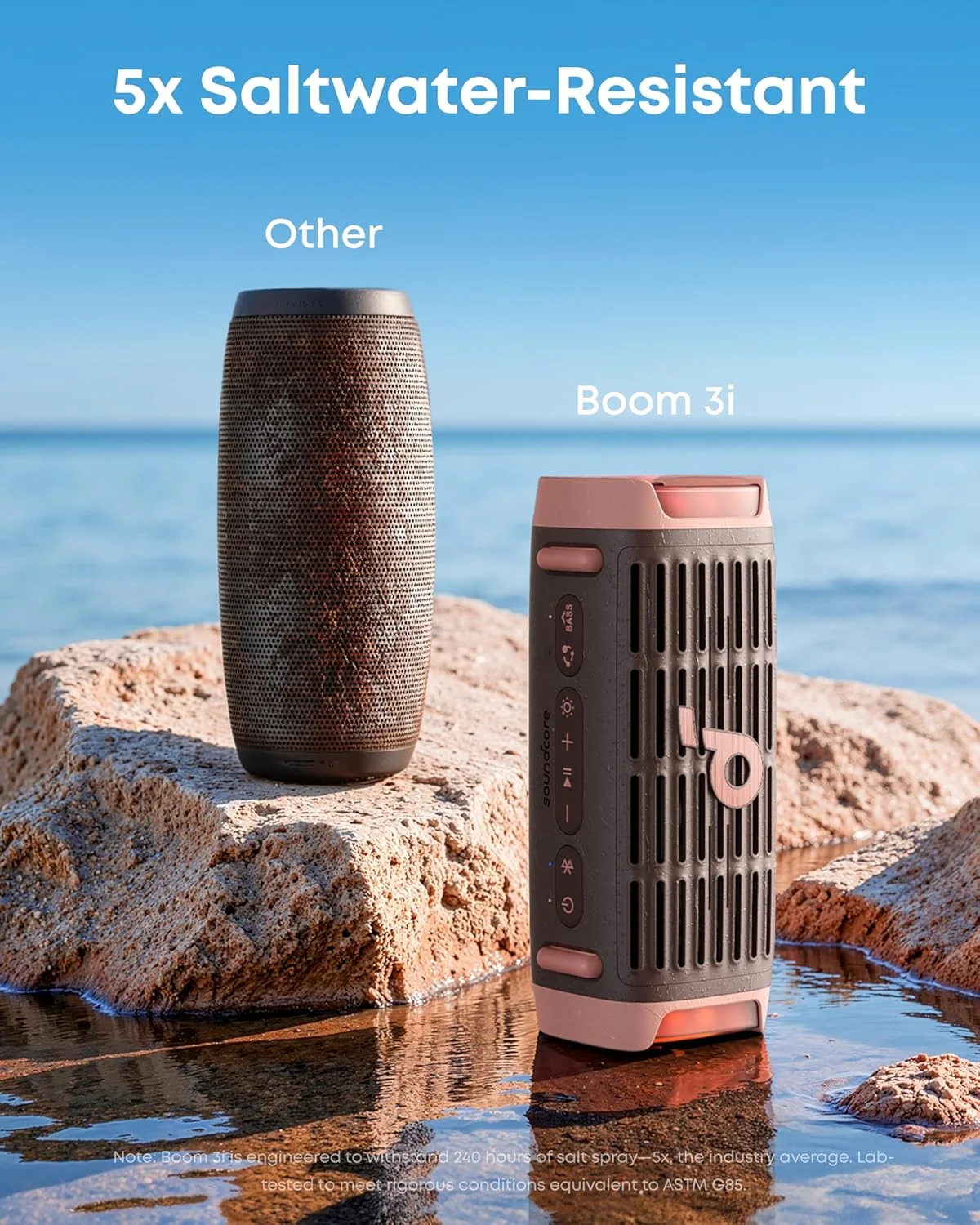 اسپیکر بلوتوثی قابل حمل Soundcore Boom 3i از انکر، مقاوم در برابر شرایط سخت، ضد آب IP68، پخش شناور، مقاوم در برابر آب شور، BassUp 2.0، اسپیکر 50 واتی، بلوتوث 5.3، 16 ساعت پخش، TWS، مناسب قایق سواری/ماهیگیری/کمپینگ - قهوه ای اسپیکر بلوتوثی قابل حمل Soundcore Boom 3i از انکر، مقاوم در برابر شرایط سخت، ضد آب IP68، پخش شناور، مقاوم در برابر آب شور، BassUp 2.0، اسپیکر 50 واتی، بلوتوث 5.3، 16 ساعت پخش، TWS، مناسب قایق سواری/ماهیگیری/کمپینگ - قهوه ای