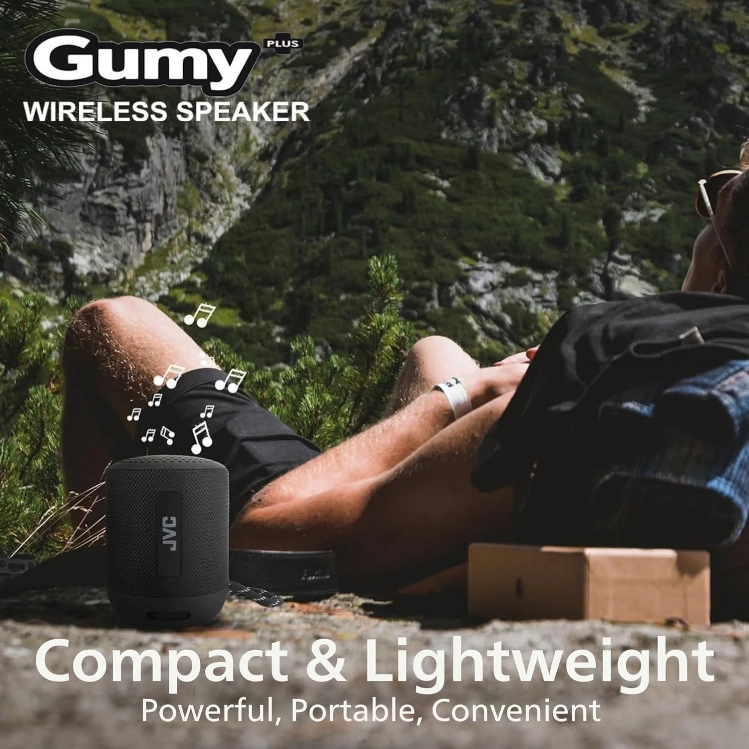 اسپیکر بی سیم قابل حمل JVC Gumy Plus با درایور 45 میلی متری برای صدای فراگیر قدرتمند، بلوتوث 5.3، سبک وزن، قابلیت TWS، USB-C، ورودی AUX و عمر باتری تا 16 ساعت - مدل SPSG2BTB (مشکی) اسپیکر بی سیم قابل حمل JVC Gumy Plus با درایور 45 میلی متری برای صدای فراگیر قدرتمند، بلوتوث 5.3، سبک وزن، قابلیت TWS، USB-C، ورودی AUX و عمر باتری تا 16 ساعت - مدل SPSG2BTB (مشکی)