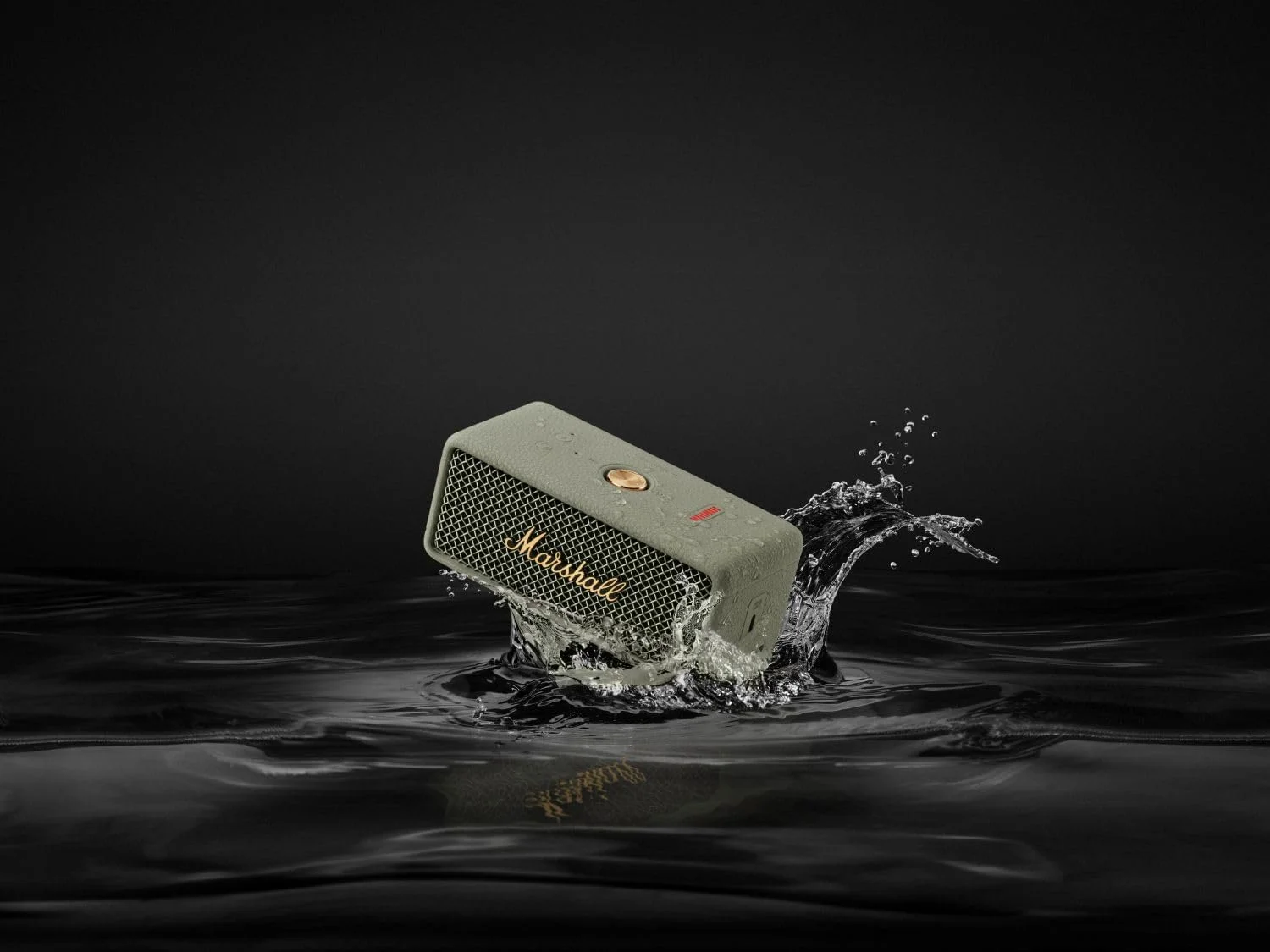 اسپیکر بلوتوثی قابل حمل مارشال Emberton III - اسپیکر بی سیم ضد آب با بیش از 32 ساعت پخش اسپیکر بلوتوثی قابل حمل مارشال Emberton III - اسپیکر بی سیم ضد آب با بیش از 32 ساعت پخش