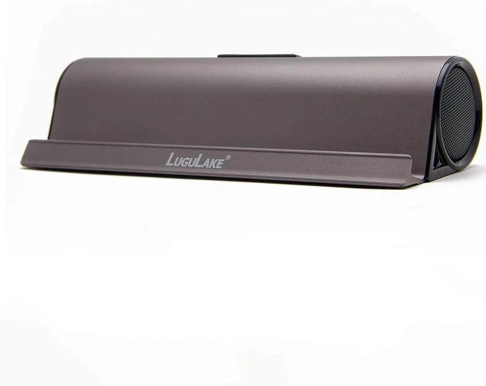اسپیکر قابل حمل آلومینیومی Lugulake 610 C با بلوتوث 4.0، دارای پایه، Hi-Fi، 2x3 وات، بیس تقویت شده، 10 ساعت پخش موسیقی، رنگ قهوه ای، بی سیم اسپیکر قابل حمل آلومینیومی Lugulake 610 C با بلوتوث 4.0، دارای پایه، Hi-Fi، 2x3 وات، بیس تقویت شده، 10 ساعت پخش موسیقی، رنگ قهوه ای، بی سیم