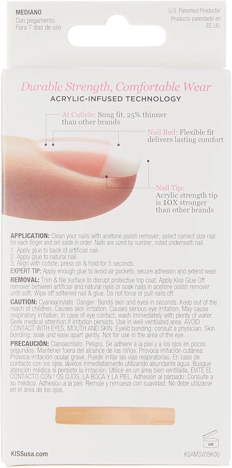 کیت ناخن اکریلیک فرنچ سالنی کیس پروداکتس، مدل Sugar Rush، وزن 0.03 کیلوگرم