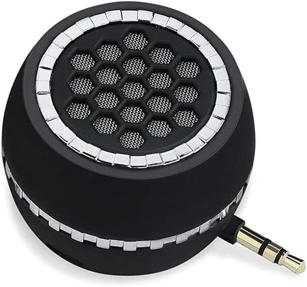 اسپیکر بیسیم Leadsound، اسپیکر کوچک قابل حمل کریستالی با جک صوتی 3.5 میلیمتری، پورت Micro USB و داک صوتی برای تلفن هوشمند، آیپد، کامپیوتر (مشکی) اسپیکر بیسیم Leadsound، اسپیکر کوچک قابل حمل کریستالی با جک صوتی 3.5 میلیمتری، پورت Micro USB و داک صوتی برای تلفن هوشمند، آیپد، کامپیوتر (مشکی)