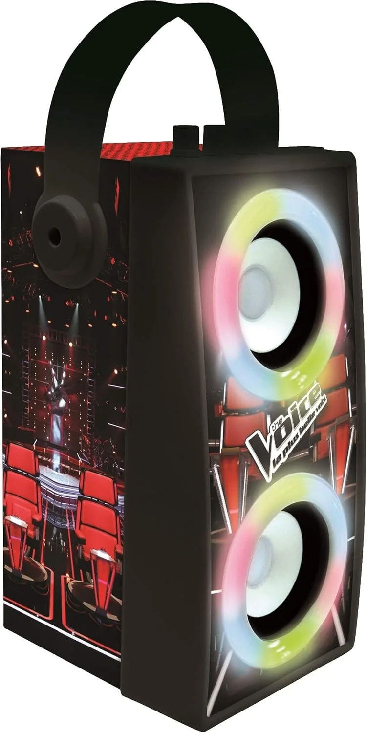 اسپیکر بلوتوث قابل حمل LEXIBOOK The Voice با میکروفون اسپیکر بلوتوث قابل حمل LEXIBOOK The Voice با میکروفون