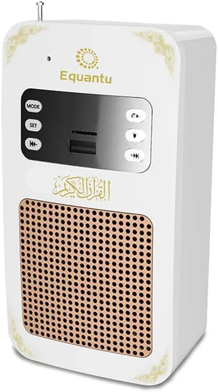 اسپیکر بلوتوثی کوچک قابل حمل جیانفی لیانگ مدل MP3 مترجم عربی پخش کننده قرآن با جک USB (سفید) اسپیکر بلوتوثی کوچک قابل حمل جیانفی لیانگ مدل MP3 مترجم عربی پخش کننده قرآن با جک USB (سفید)
