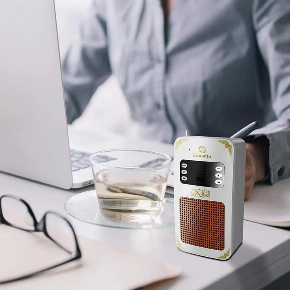 اسپیکر بلوتوثی کوچک قابل حمل جیانفی لیانگ مدل MP3 مترجم عربی پخش کننده قرآن با جک USB (سفید) اسپیکر بلوتوثی کوچک قابل حمل جیانفی لیانگ مدل MP3 مترجم عربی پخش کننده قرآن با جک USB (سفید)