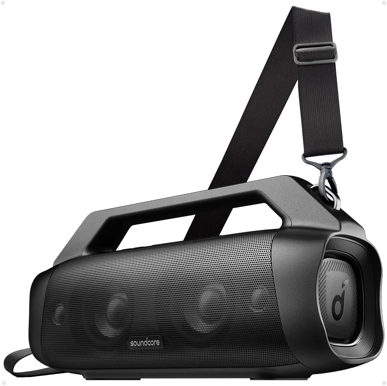 اسپیکر بلوتوثی قابل حمل و ضدآب Anker Soundcore Motion Boom Plus مناسب فضای باز با صدای فراگیر 80 واتی، 20 ساعت پخش مداوم، استاندارد IP67 مقاوم در برابر آب و گرد و غبار، پورت Type-C، اکولایزر قابل تنظیم، بلوتوث 5.3، مناسب فضای باز و کمپینگ اسپیکر بلوتوثی قابل حمل و ضدآب Anker Soundcore Motion Boom Plus مناسب فضای باز با صدای فراگیر 80 واتی، 20 ساعت پخش مداوم، استاندارد IP67 مقاوم در برابر آب و گرد و غبار، پورت Type-C، اکولایزر قابل تنظیم، بلوتوث 5.3، مناسب فضای باز و کمپینگ