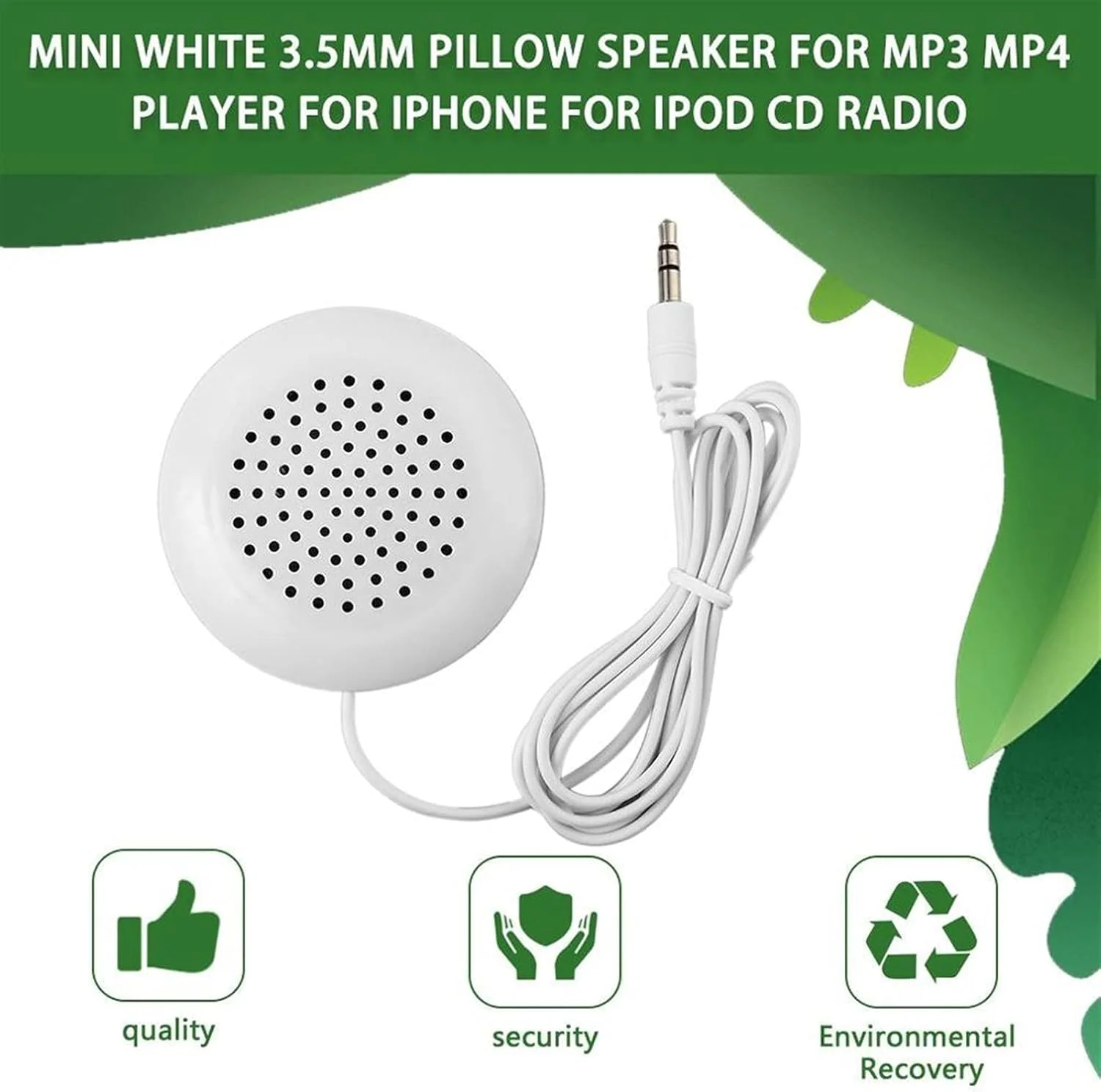 اسپیکر TTGLRT مینی 3.5 میلی متری بلندتر، اسپیکر استریو بالشتکی موسیقی برای گوشی MP3 برای استفاده لمسی در هنگام خواب، اسپیکر قابل حمل اسپیکر TTGLRT مینی 3.5 میلی متری بلندتر، اسپیکر استریو بالشتکی موسیقی برای گوشی MP3 برای استفاده لمسی در هنگام خواب، اسپیکر قابل حمل
