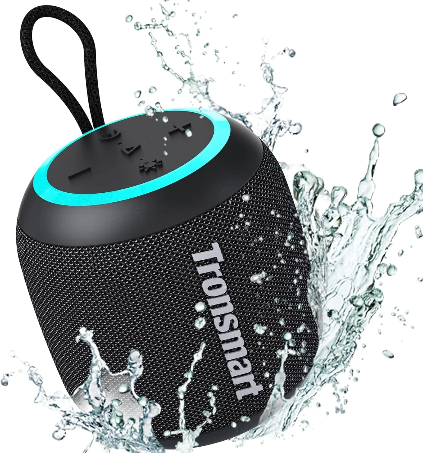 اسپیکر بلوتوثی قابل حمل ترونسمارت مدل T7 Mini 15W، فوق العاده جمع و جور و قابل حمل، بلوتوث V5.3، ضد آب IPX7، حالت های مختلف LED، باتری 2500mAh، تا 18 ساعت پخش، AUX، Micro SD، کارت TF - مشکی اسپیکر بلوتوثی قابل حمل ترونسمارت مدل T7 Mini 15W، فوق العاده جمع و جور و قابل حمل، بلوتوث V5.3، ضد آب IPX7، حالت های مختلف LED، باتری 2500mAh، تا 18 ساعت پخش، AUX، Micro SD، کارت TF - مشکی