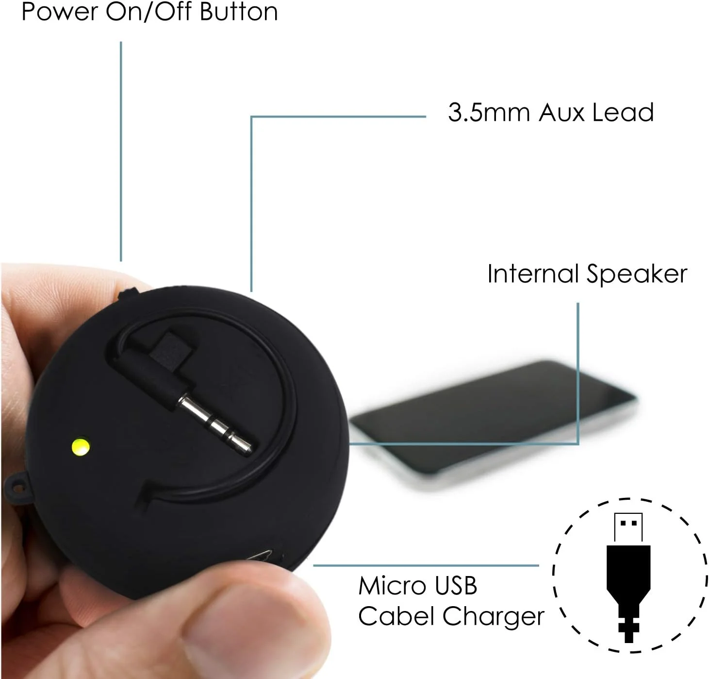 اسپیکر مسافرتی کوچک TRIXES برای آیپاد، آیفون، آی تاچ، آیپد، MP3، مشکی اسپیکر مسافرتی کوچک TRIXES برای آیپاد، آیفون، آی تاچ، آیپد، MP3، مشکی
