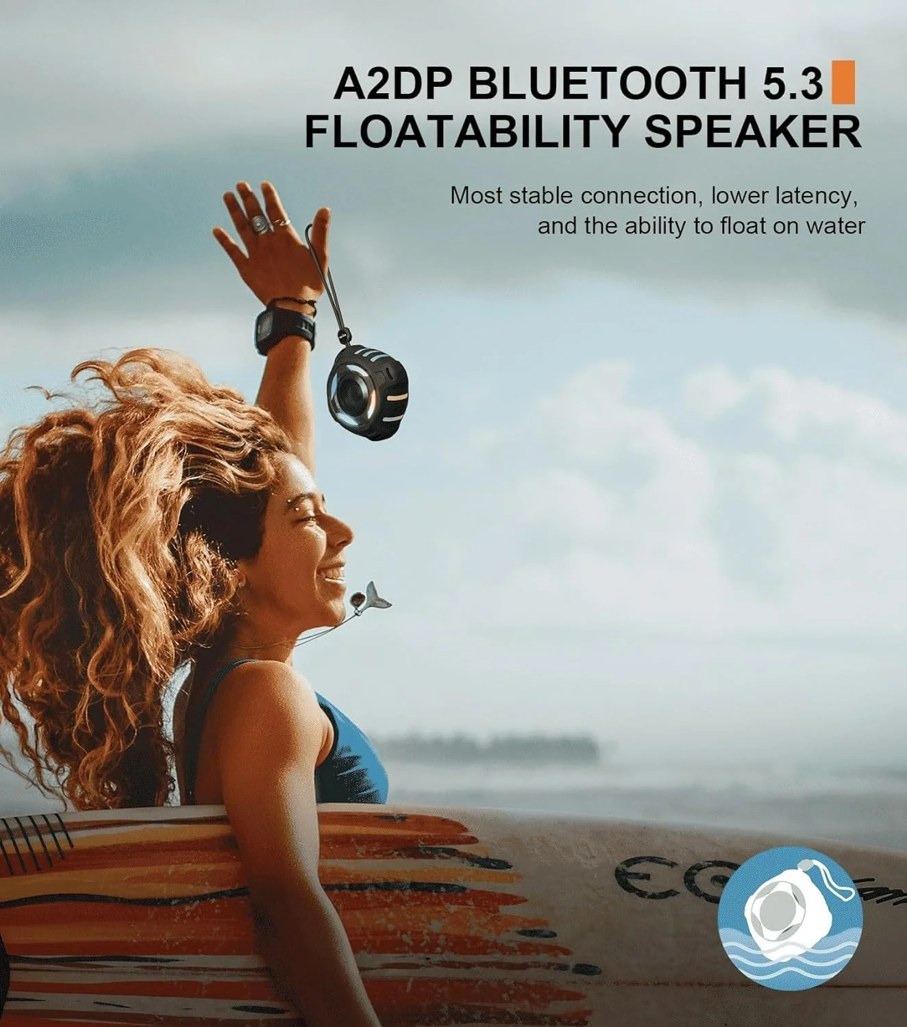 اسپیکر بلوتوث ضد آب IPX7، اسپیکر بلوتوث بی سیم قابل حمل، اسپیکر دوش با نورهای پویا، حالت TWS، صدای قدرتمند و شفاف، با 24 ساعت پخش برای کایاک، ساحل/سفر برای هر دو جنس اسپیکر بلوتوث ضد آب IPX7، اسپیکر بلوتوث بی سیم قابل حمل، اسپیکر دوش با نورهای پویا، حالت TWS، صدای قدرتمند و شفاف، با 24 ساعت پخش برای کایاک، ساحل/سفر برای هر دو جنس