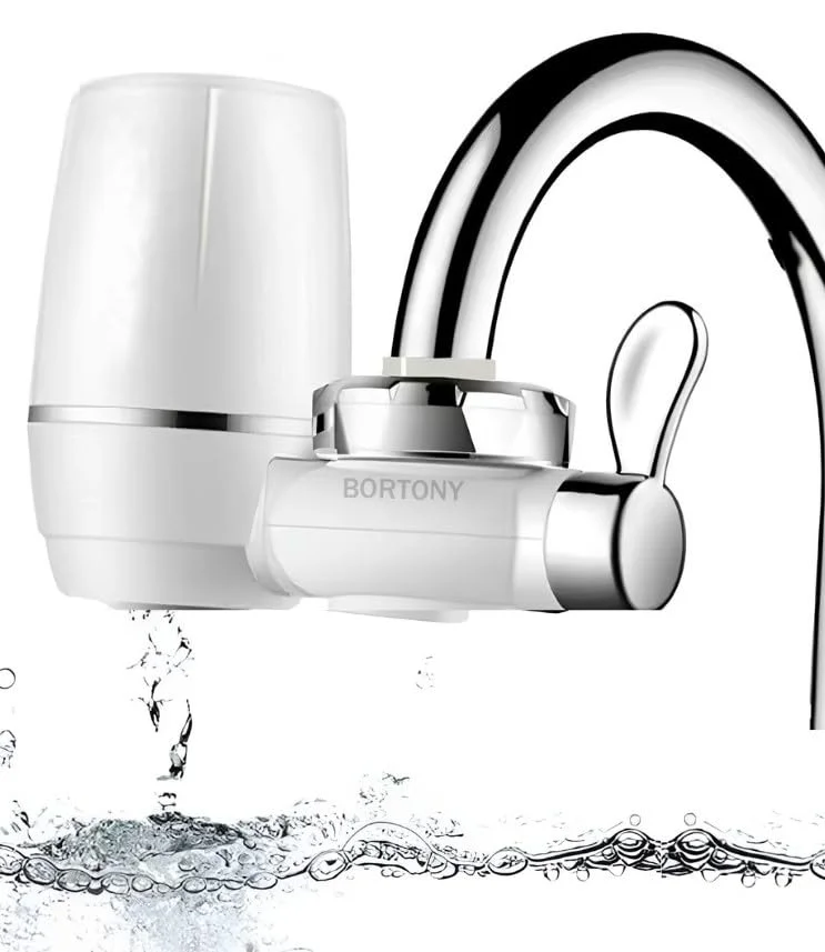 سیستم تصفیه آب شیر BORTONY، تصفیه کننده آب آشامیدنی 2 در 1 پیشرفته 7 لایه، فیلتر شیر آب، کارتریج سرامیکی کامپوزیت، آکواریوم ماهی، مناسب برای همه سیستم تصفیه آب شیر BORTONY، تصفیه کننده آب آشامیدنی 2 در 1 پیشرفته 7 لایه، فیلتر شیر آب، کارتریج سرامیکی کامپوزیت، آکواریوم ماهی، مناسب برای همه