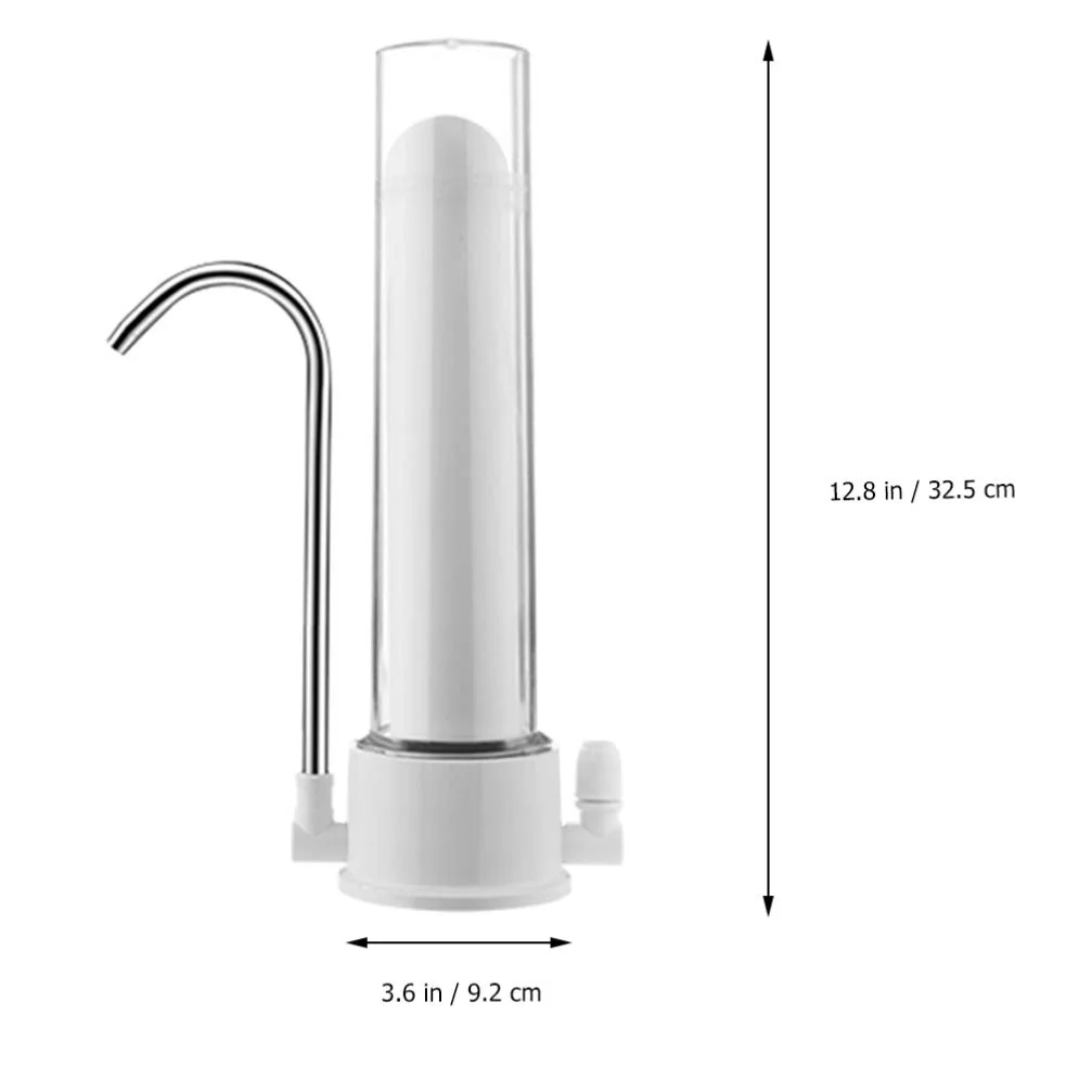 فیلتر شیر آب رومیزی آشپزخانه Cabilock، تصفیه کننده آب شیر، فیلتر آب آشامیدنی برای استفاده در آشپزخانه و منزل