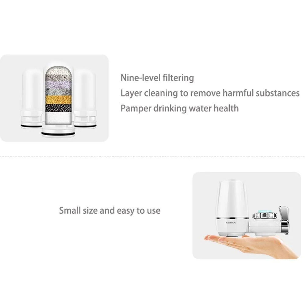 دستگاه تصفیه آب DCC، فیلتر شیر آب، تصفیه آب خانگی، فیلتر مستقیم آب آشامیدنی، فیلتر اصلی، تصفیه کننده آب ورودی آشپزخانه