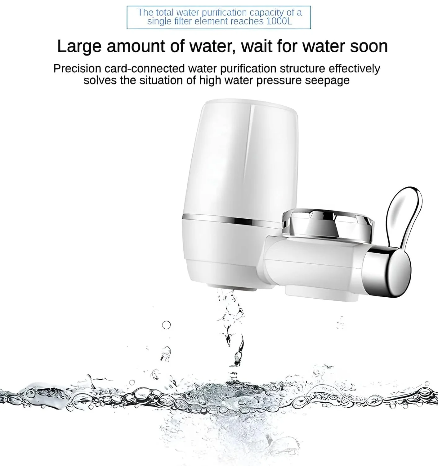 سیستم تصفیه آب شیر BORTONY، تصفیه کننده آب آشامیدنی 2 در 1 پیشرفته 7 لایه، فیلتر شیر آب، کارتریج سرامیکی کامپوزیت، آکواریوم ماهی، مناسب برای همه سیستم تصفیه آب شیر BORTONY، تصفیه کننده آب آشامیدنی 2 در 1 پیشرفته 7 لایه، فیلتر شیر آب، کارتریج سرامیکی کامپوزیت، آکواریوم ماهی، مناسب برای همه