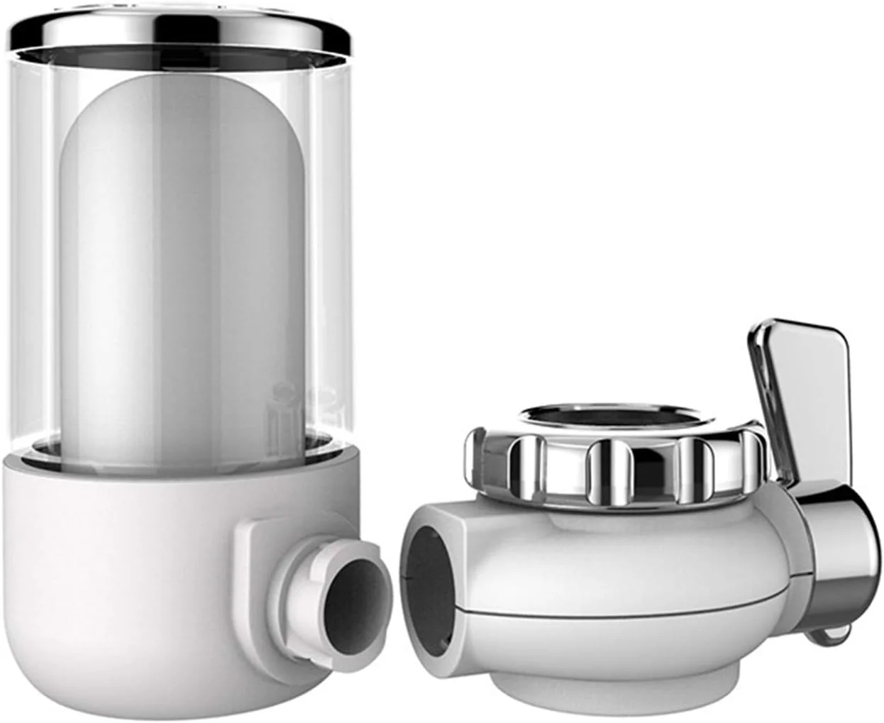 تصفیه کننده آب شیر آشپزخانه NDHENG، شیر آشپزخانه تمیز، صافی سرامیکی قابل شستشو، فیلتر آب، فیلتر جایگزین حذف زنگ و باکتری