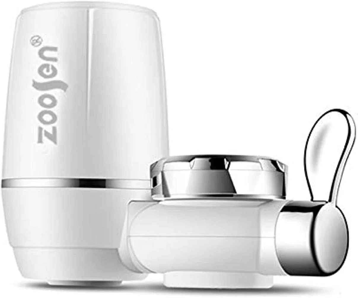 فیلتر آب ZOOSEN برای آشپزخانه خانگی، فیلتر تصفیه آب شیر کربنی فعال با فناوری پیشرفته برای نوشیدن فیلتر آب ZOOSEN برای آشپزخانه خانگی، فیلتر تصفیه آب شیر کربنی فعال با فناوری پیشرفته برای نوشیدن