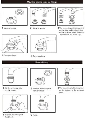 شیرآلات آشپزخانه کارتریج فیلتر آب شیر تصفیه کننده آب خانگی فیلتر سرامیکی قابل شستشو تصفیه آب کوچک برای kubichai شیرآلات آشپزخانه کارتریج فیلتر آب شیر تصفیه کننده آب خانگی فیلتر سرامیکی قابل شستشو تصفیه آب کوچک برای kubichai