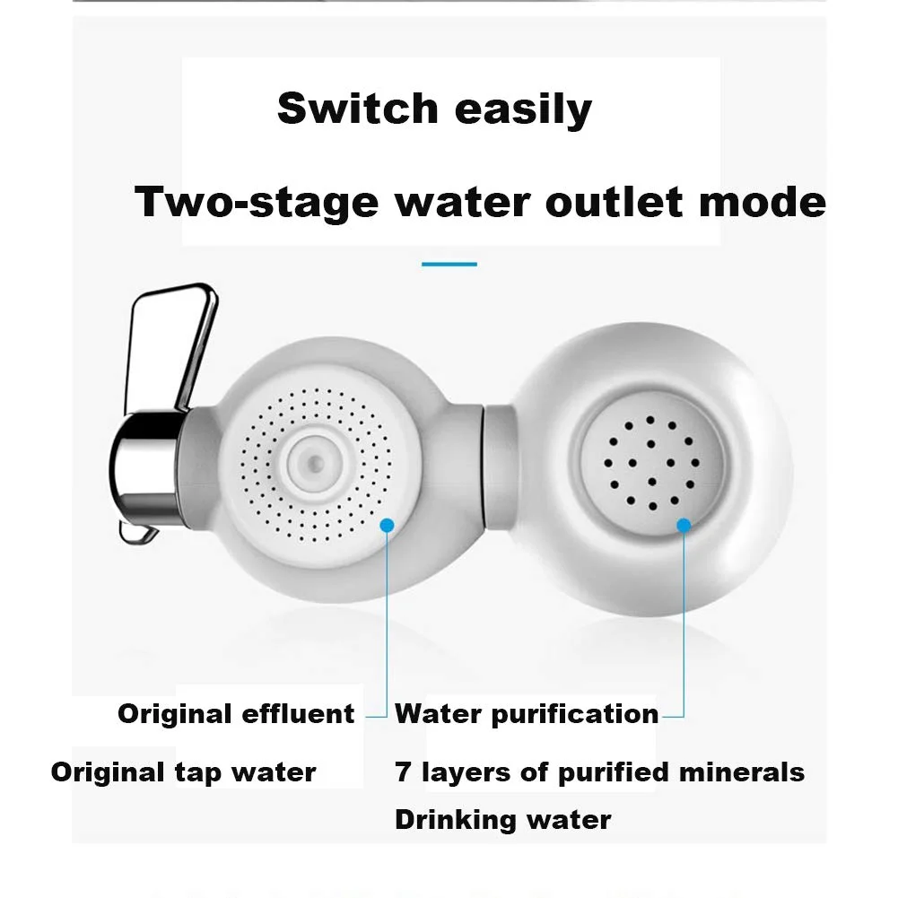 فیلتر شفاف شیر آب ZXYWW، دستگاه تصفیه آب شیر مناسب برای اکثر آشپزخانه های خانگی، فیلتر آب آشامیدنی سالم فیلتر شفاف شیر آب ZXYWW، دستگاه تصفیه آب شیر مناسب برای اکثر آشپزخانه های خانگی، فیلتر آب آشامیدنی سالم