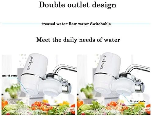فیلتر آب ZOOSEN برای آشپزخانه خانگی، فیلتر تصفیه آب شیر کربنی فعال با فناوری پیشرفته برای نوشیدن فیلتر آب ZOOSEN برای آشپزخانه خانگی، فیلتر تصفیه آب شیر کربنی فعال با فناوری پیشرفته برای نوشیدن