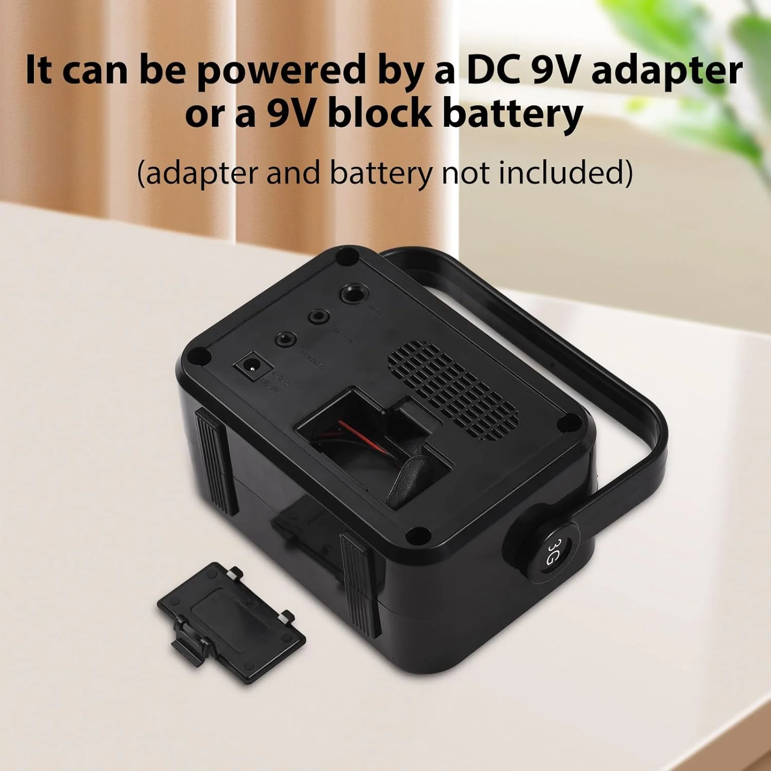 آمپلی فایر گیتار کوچک Pepisky 3W، اسپیکر گیتار قابل حمل DC 9V، پخش MP3، خروجی هدفون استریو، سبک وزن برای گیتار چوبی، یوکللی، ارهو، ویولن و تنظیم دیستورشن صدا