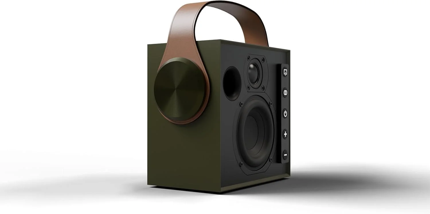 اسپیکر بلوتوثی قابل حمل مورل Biggie - اسپیکر HiFi بی سیم بلوتوث 5.3 با کیفیت بالا، صدای Hi-Fi عالی اسپیکر بلوتوثی قابل حمل مورل Biggie - اسپیکر HiFi بی سیم بلوتوث 5.3 با کیفیت بالا، صدای Hi-Fi عالی
