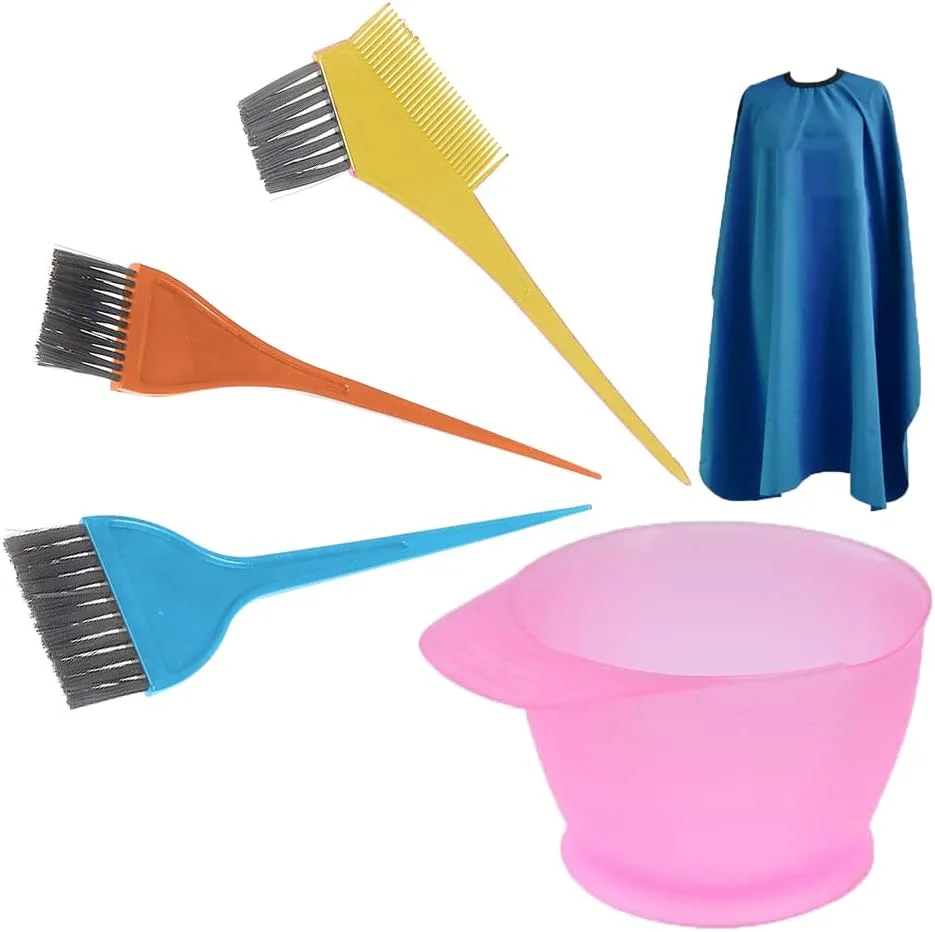 مجموعه کاسه رنگ مو، برس و پیش بند آیوشی کریشن، کیت رنگ آمیزی مو، برس های آرایشگری، ست ترکیبی کاسه، ابزار رنگ موی سالنی، بسته 5 عددی چند رنگ (Combo-2) مجموعه کاسه رنگ مو، برس و پیش بند آیوشی کریشن، کیت رنگ آمیزی مو، برس های آرایشگری، ست ترکیبی کاسه، ابزار رنگ موی سالنی، بسته 5 عددی چند رنگ (Combo-2)