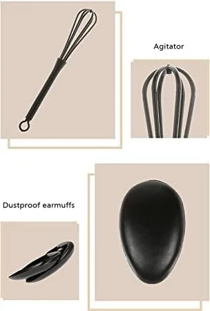 ست کاسه و برس رنگ مو 5 تکه AYAX (صورتی) ست کاسه و برس رنگ مو 5 تکه AYAX (صورتی)